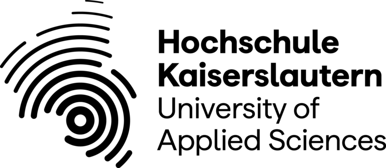 Logo der Hochschule Kaiserslautern in Schwarz